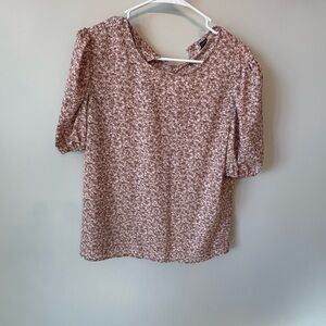 Floral Print Women's Top